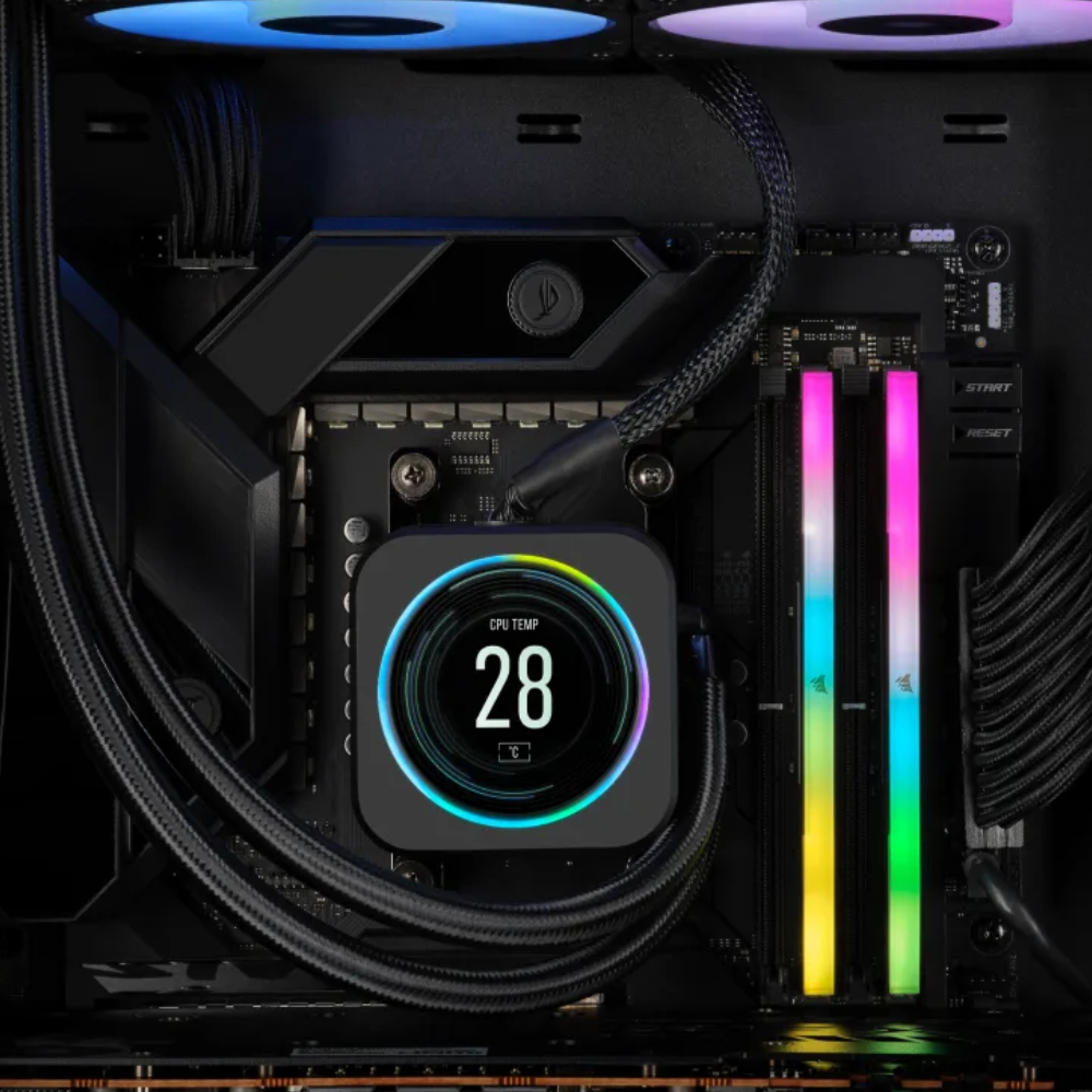 CORSAIR 64GB(2x32GB) Vengeance RGB 6000MHz CL30 DDR5 EXPO/XMP