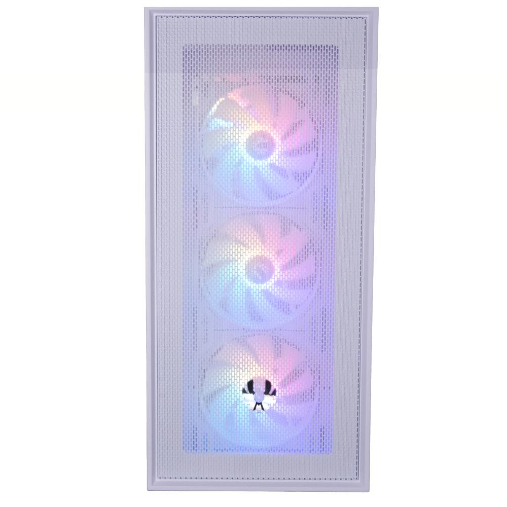 BitFenix ARES 600W 80+ Bronze Tempered Glass USB 3.0 Mesh FRGB ATX Beyaz Kasa
