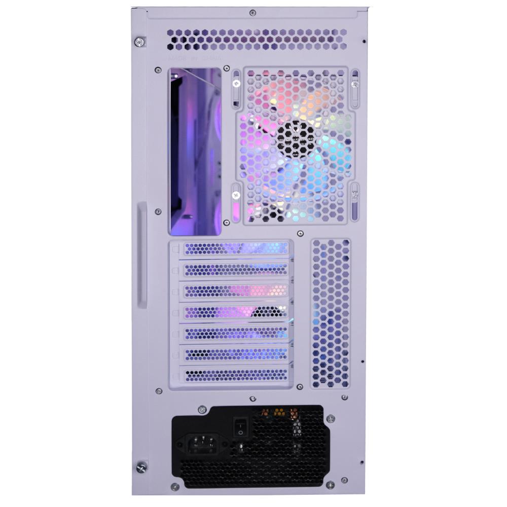 BitFenix ARES 600W 80+ Bronze Tempered Glass USB 3.0 Mesh FRGB ATX Beyaz Kasa