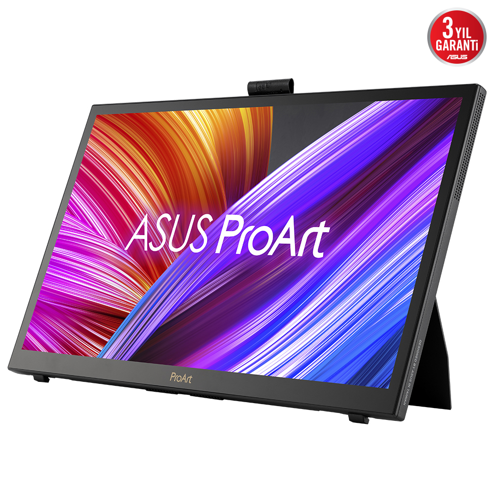 ASUS 15.6" ProArt Display PA169CDV 60Hz 10ms GtG HDR10 32:9 USB-C UHD IPS Dokunmatik Taşınabilir USB Monitör