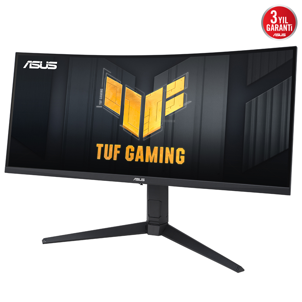 ASUS 34" TUF GAMING  VG34VQL3A 180Hz OC 1ms GtG HDMI DP Freesync Premium Pro HDR400 WQHD VA Curved Monitör