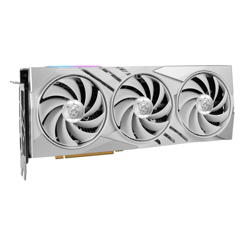 MSI GeForce RTX 4070 Ti SUPER 16G GAMING X SLIM WHITE 16GB GDDR6X 256 Bit DLSS 3 Ekran Kartı