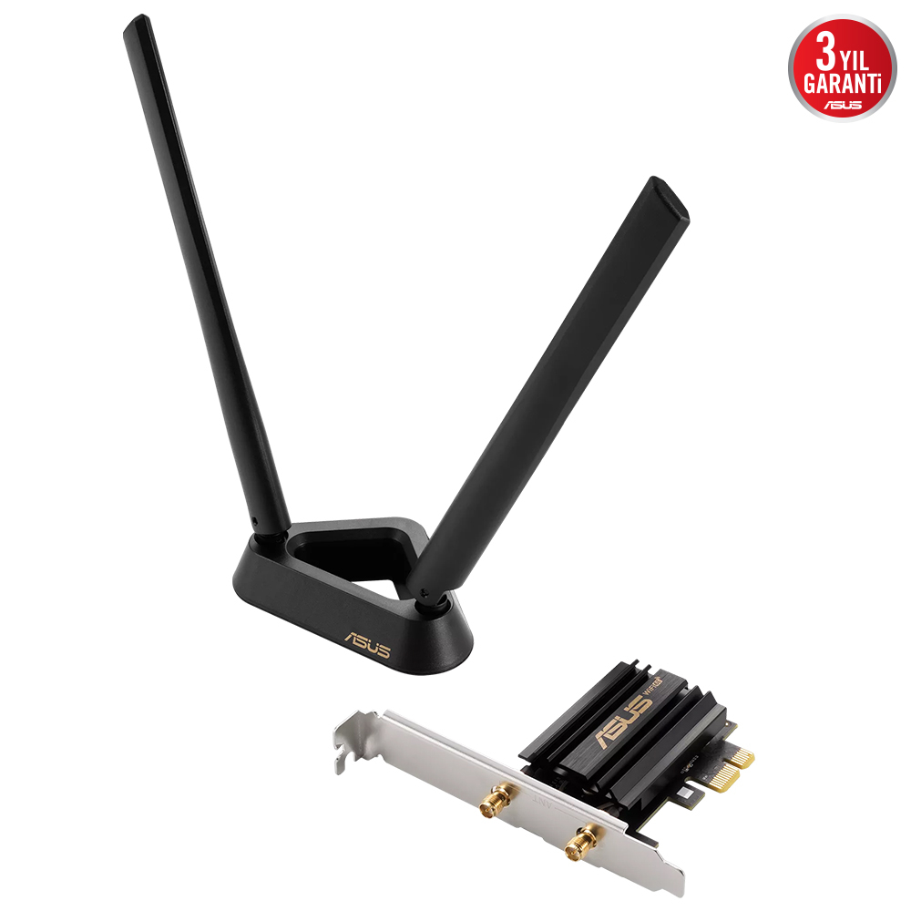 ASUS PCE-AXE59BT AXE5400 WiFi 6E PCI-E WiFi Adaptör