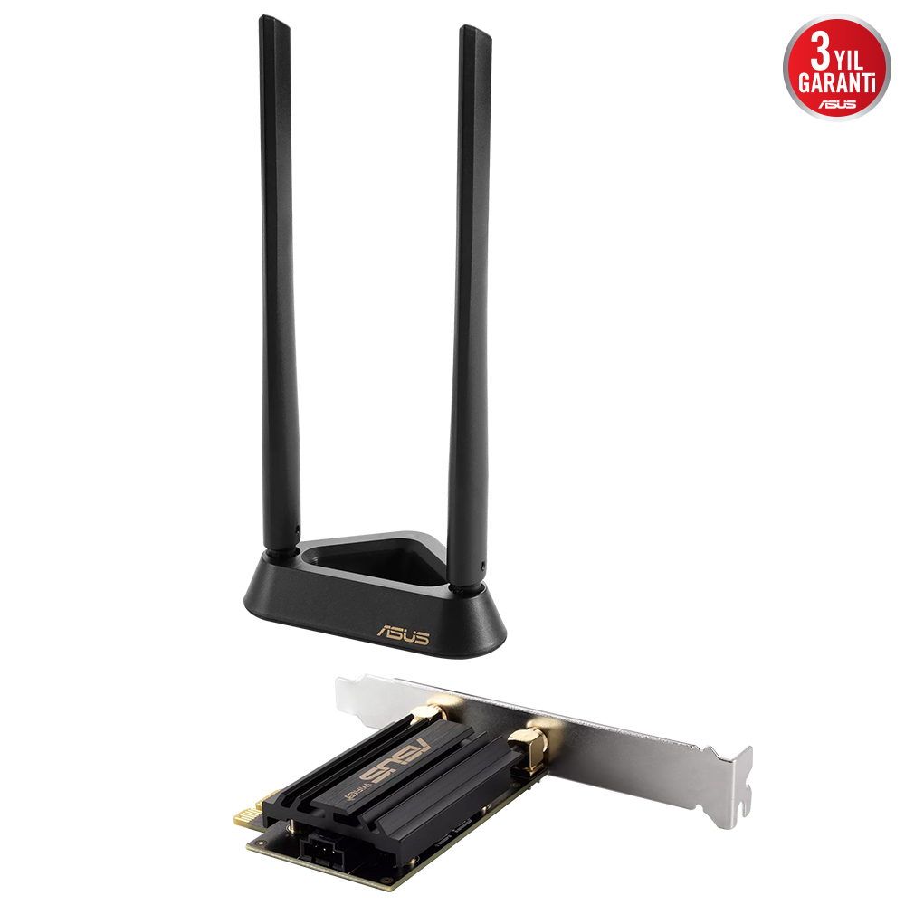 ASUS PCE-AXE59BT AXE5400 WiFi 6E PCI-E WiFi Adaptör