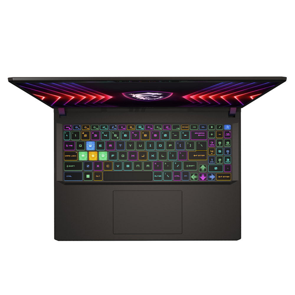 MSI VECTOR 16 HX A14VHG-497XTR i9-14900HX 32GB DDR5 RTX4080 GDDR6 12GB 1TB SSD 16" QHD+ 240Hz DOS Notebook