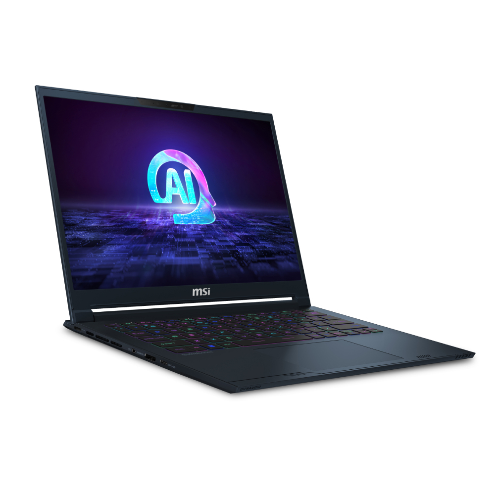 MSI STEALTH 14 AI STUDIO A1VFG-063TR ULTRA 7 155H 32GB DDR5 RTX4060 GDDR6 8GB 1TB SSD 14" OLED 120Hz W11 Notebook