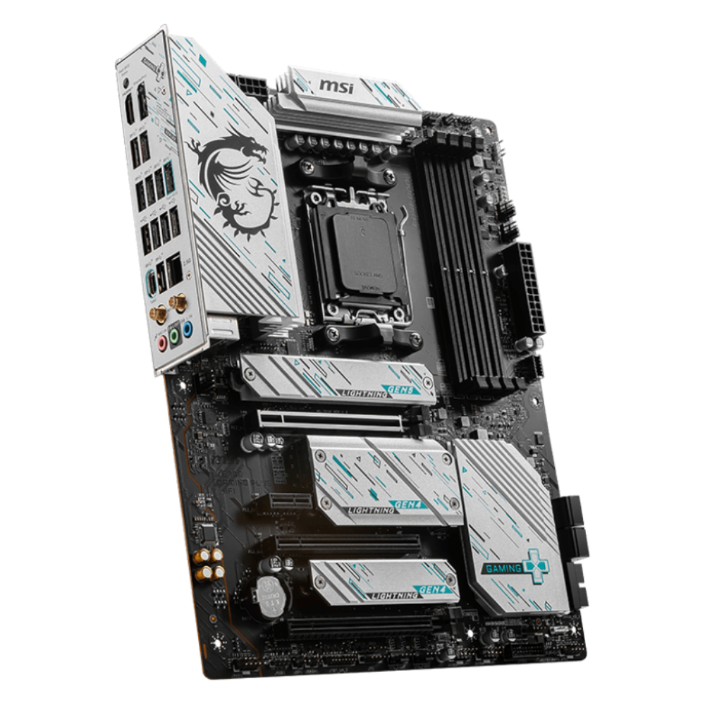 MSI MPG X670E GAMING PLUS WIFI 7800MHz(OC) DDR5 Soket AM5 HDMI DP M.2 ATX Anakart