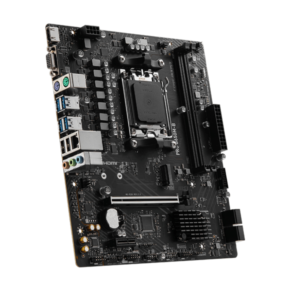 MSI PRO B650M-B 6800MHz(OC) DDR5 Soket AM5 HDMI M.2 HDMI VGA USB 3.2 mATX Anakart