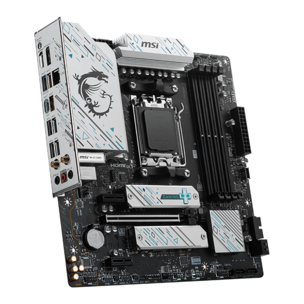 MSI B650M GAMING PLUS WIFI 7200(OC) DDR5 Soket AM5 HDMI M.2 USB 3.2 mATX Anakart