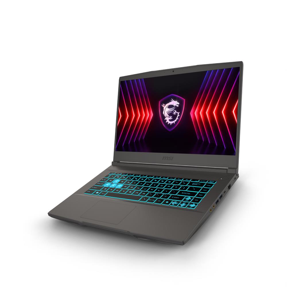 MSI THIN A15 B7VE-076XTR AMD Ryzen 5 7535HS 16GB DDR5 512GB SSD RTX4050 6GB 15.6" Full HD 144Hz FreeDos Gaming Notebook