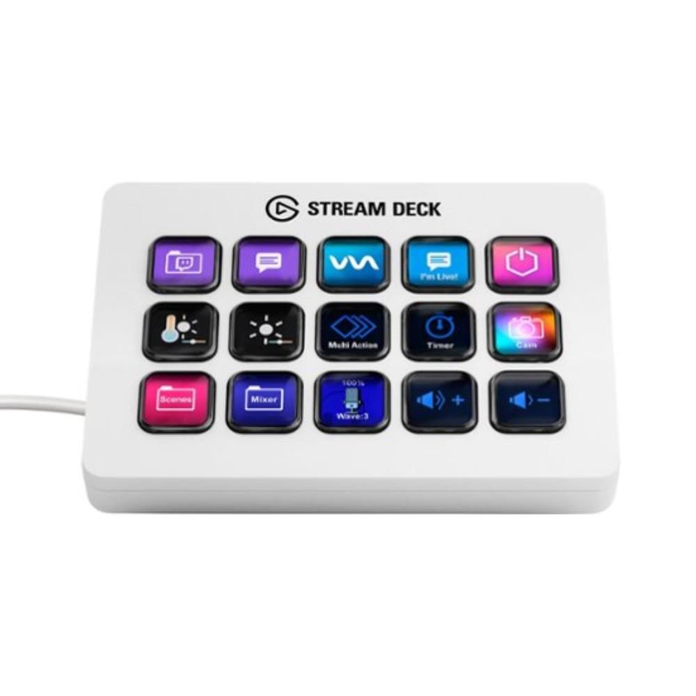 ELGATO Stream Deck MK.2 White Yayin Kontrolcüsü | ITOPYA