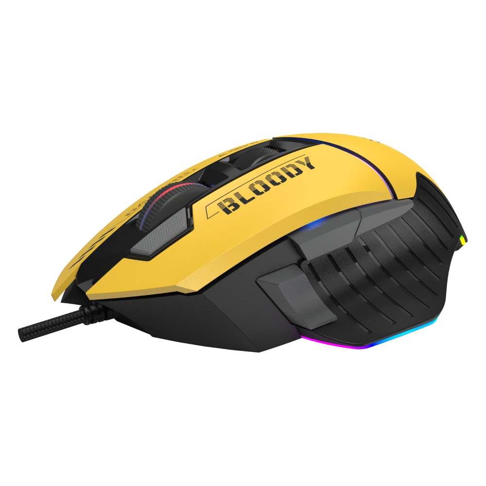 A4Tech Bloody W95 Max Sports Lime 12.000 DPI Optik RGB Kablolu Gaming Mouse