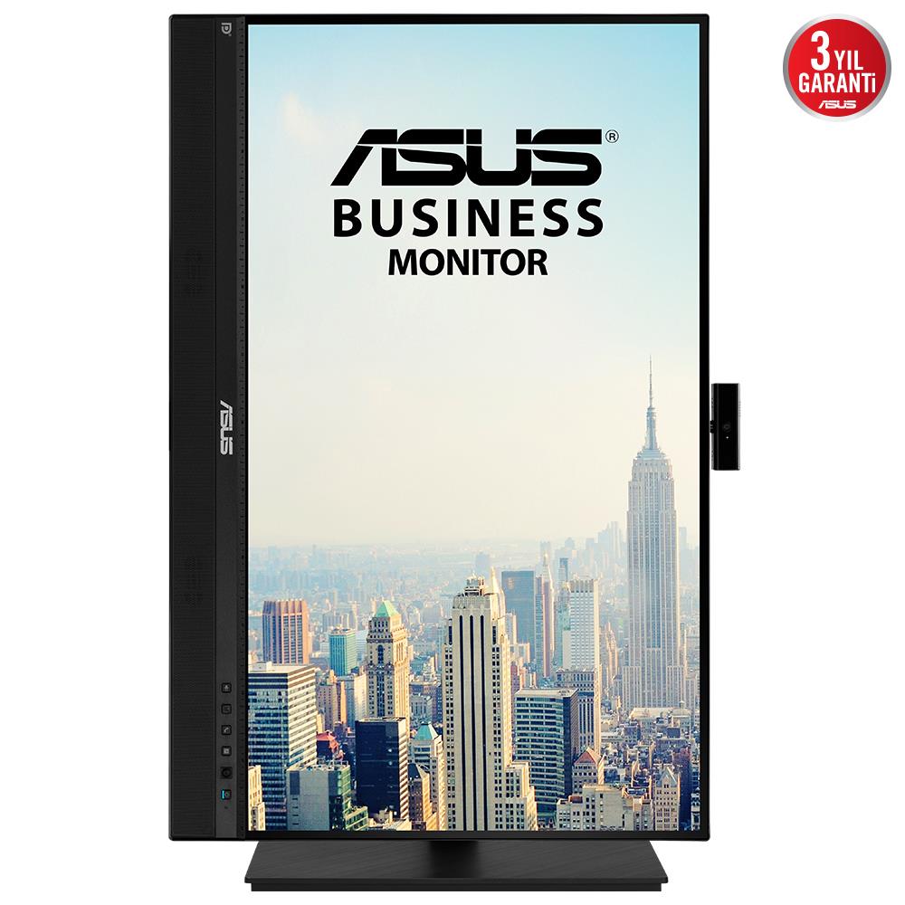 ASUS BE27ACSBK 27" 60Hz 5ms HDMI DP Type-C USB 3.2 Pivot QHD IPS Monitör