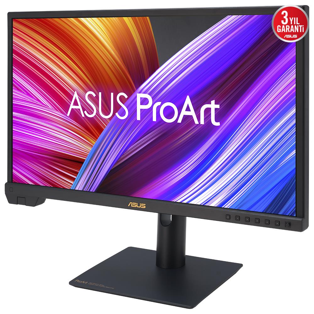 ASUS ProArt Display PA24US 23.6" 60Hz 5ms HDMI DP USB 3.2 Type-C Adaptive-Sync Pivot HDR600 UHD IPS Monitör