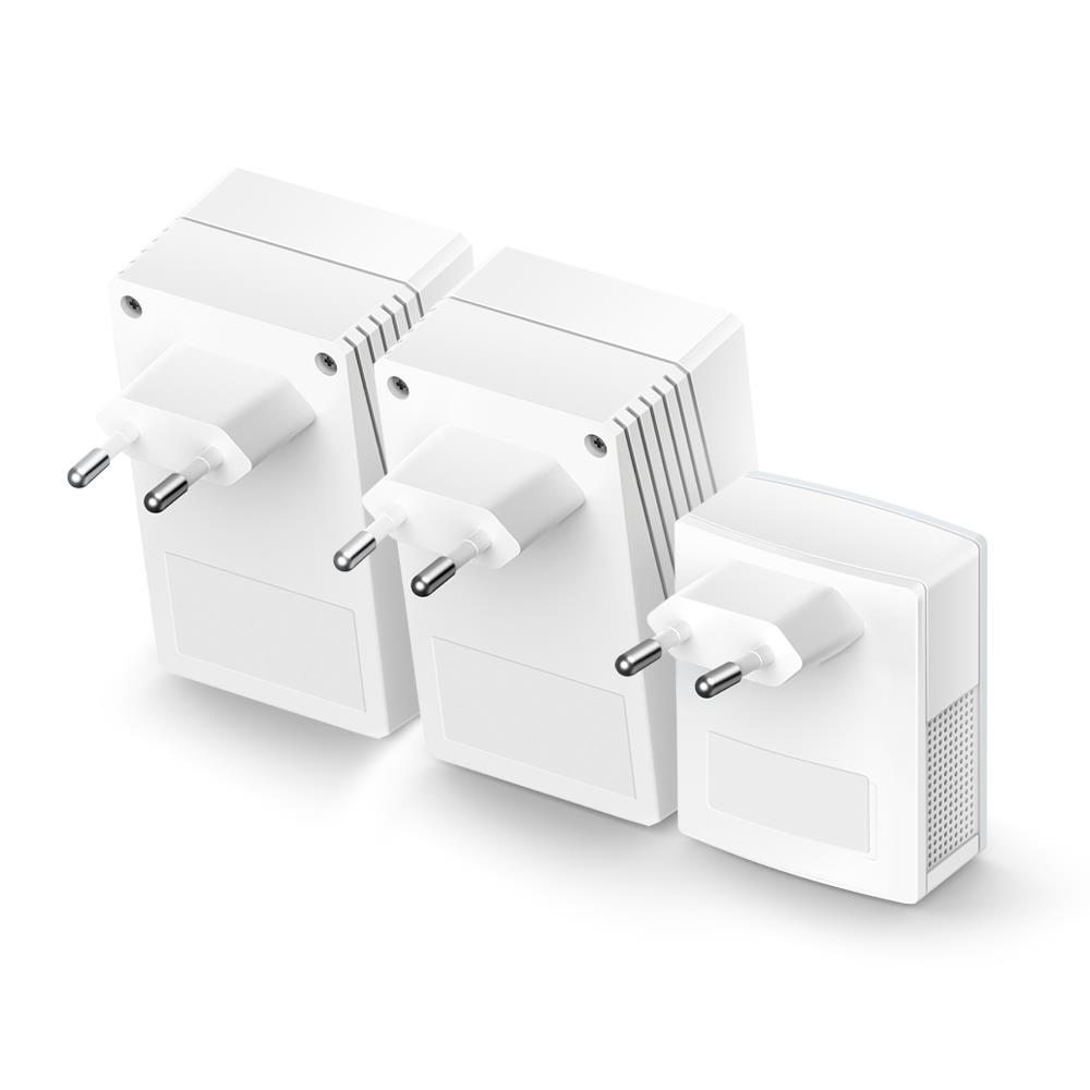 TP-LINK 300Mbps AV600 Powerline Evrensel Wi-Fi Menzil Genişletici 3'lü Ağ Kiti