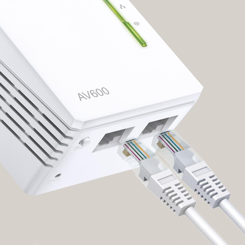 TP-LINK 300Mbps AV600 Powerline Evrensel Wi-Fi Menzil Genişletici 3'lü Ağ Kiti