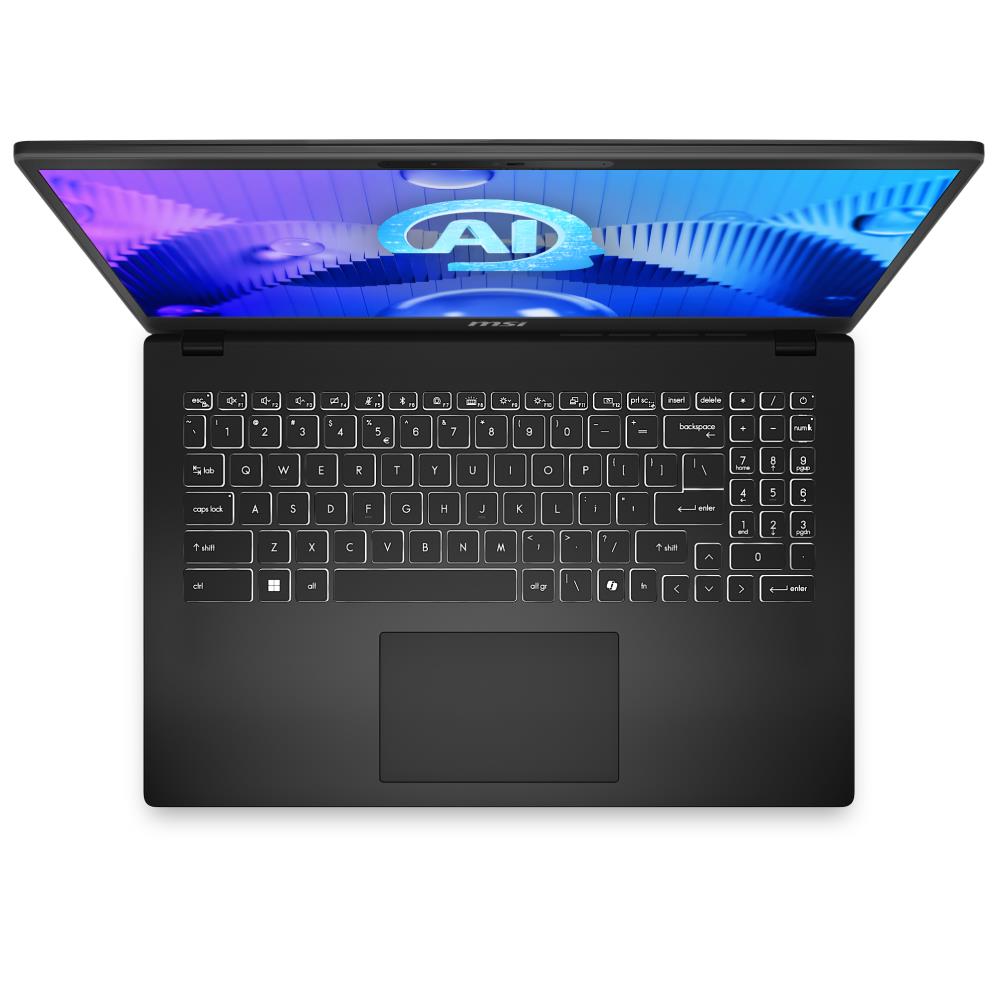 MSI MODERN 15 H AI C1MG-014TR ULTRA 5 125H 16GB DDR5 UMA 512GB SSD 15.6 FHD W11 Notebook