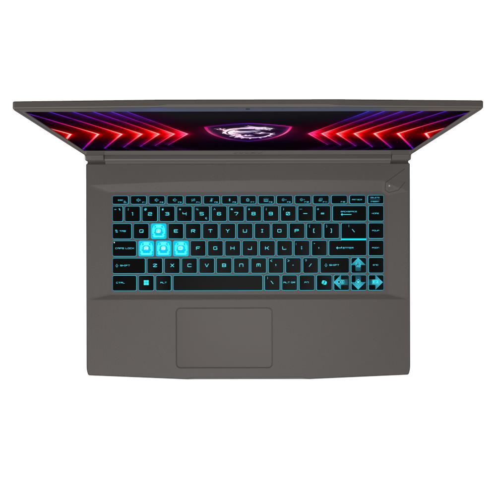 MSI THIN 15 B12UC-1478XTR i5-12450H 16GB DDR5 RTX 3050 4GB GDDR6 512GB SSD 15.6" FHD FreeDOS Gaming Notebook