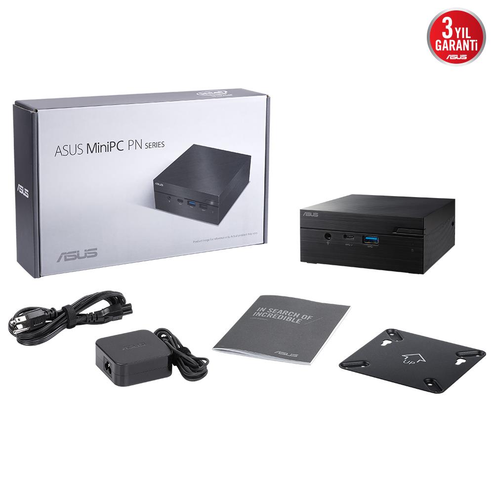 ASUS PN41-BBC029MCS1 Intel Celeron N4500 Barebone RAM YOK, DISK YOK FreeDOS Mini Masaüstü PC