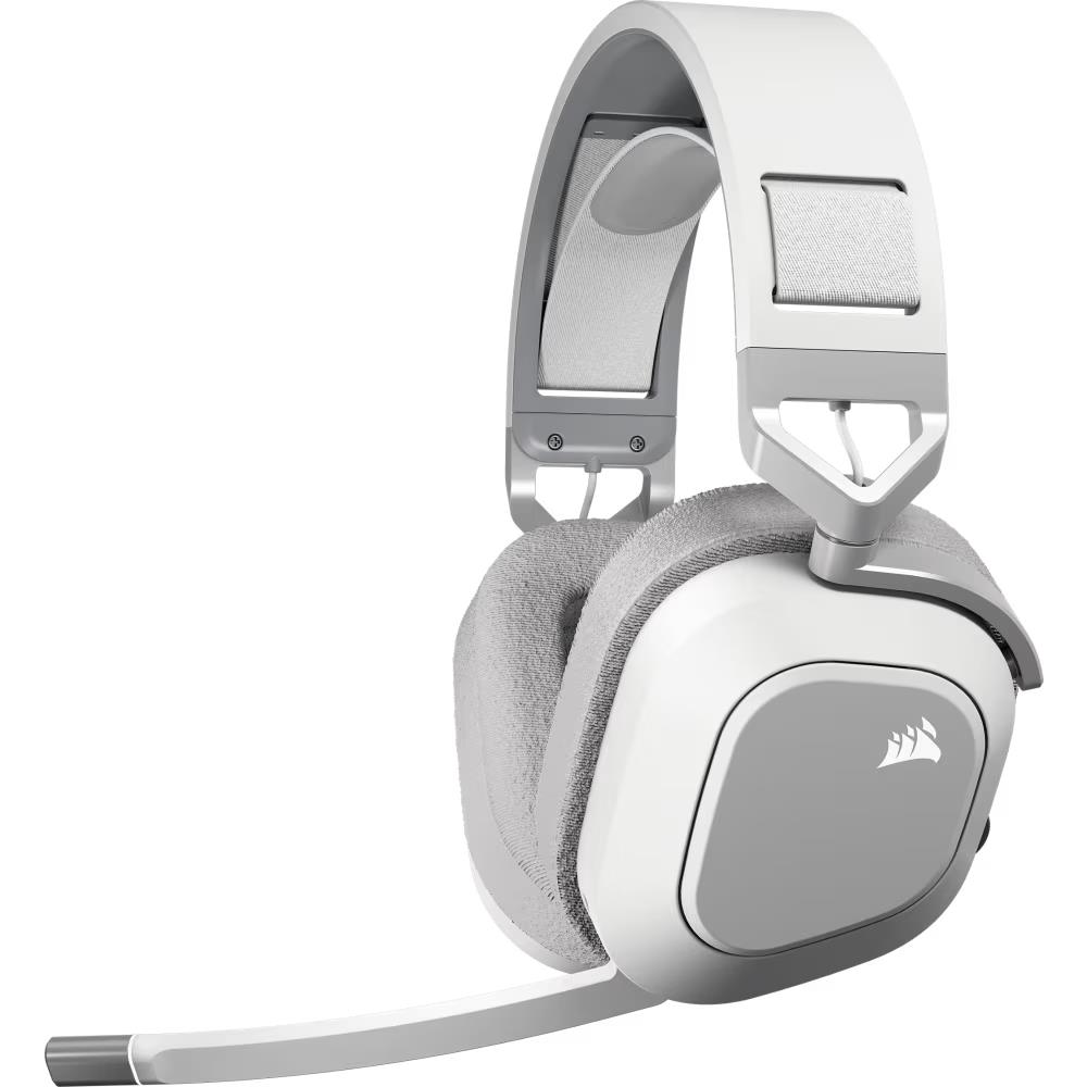 CORSAIR HS80 MAX WIRELESS USB Dolby Atmos RGB Bluetooth Beyaz Kablosuz Gaming Kulaklık