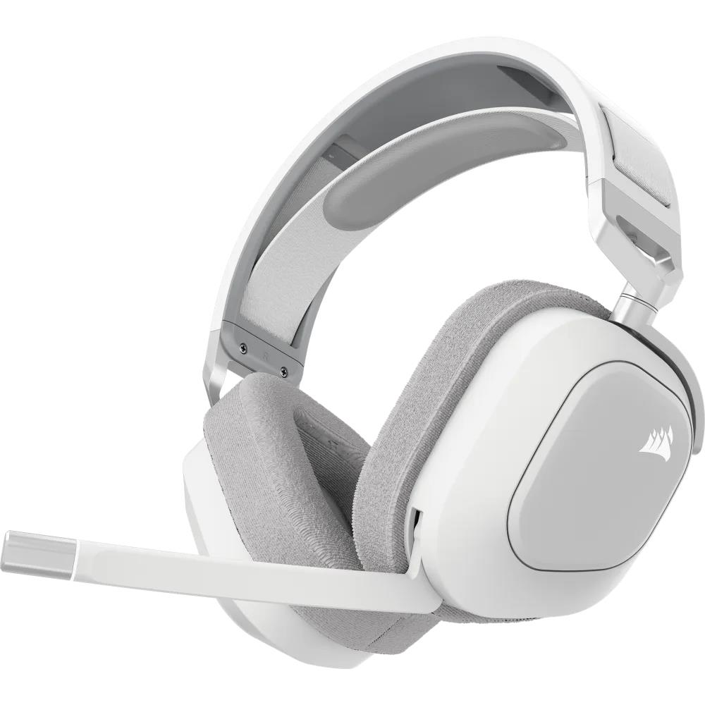 CORSAIR HS80 MAX WIRELESS USB Dolby Atmos RGB Bluetooth Beyaz Kablosuz Gaming Kulaklık