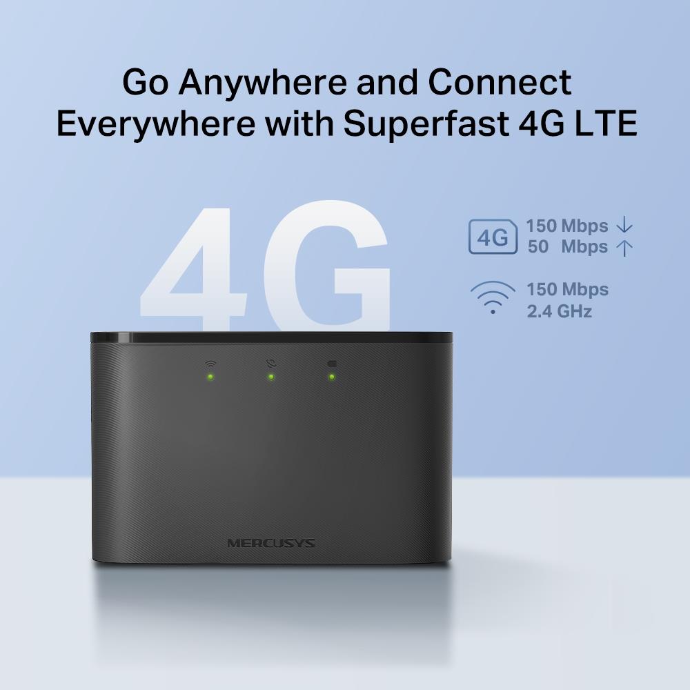 MERCUSYS MT110 4G LTE Mobile Wi-Fi Router 