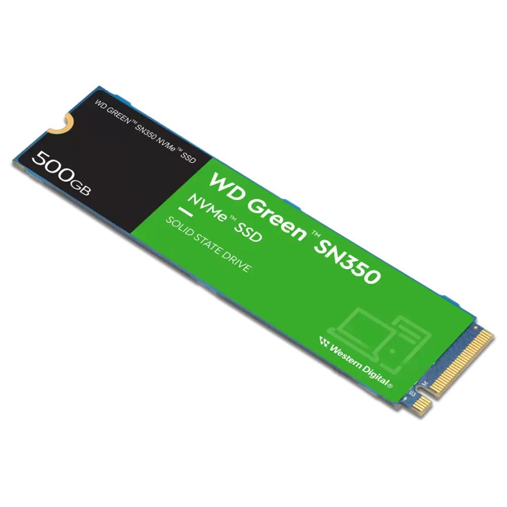 WD 500GB GREEN SN350 NVMe Gen3 M.2 SSD (Okuma 2400MB / Yazma 1500MB)