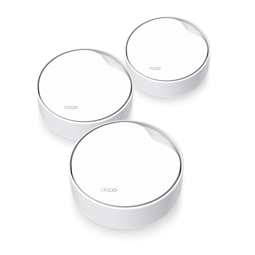 TP-LINK Deco X50-PoE ile AX3000 Tüm Ev Mesh Wi-Fi 6 Sistemi (3lü)