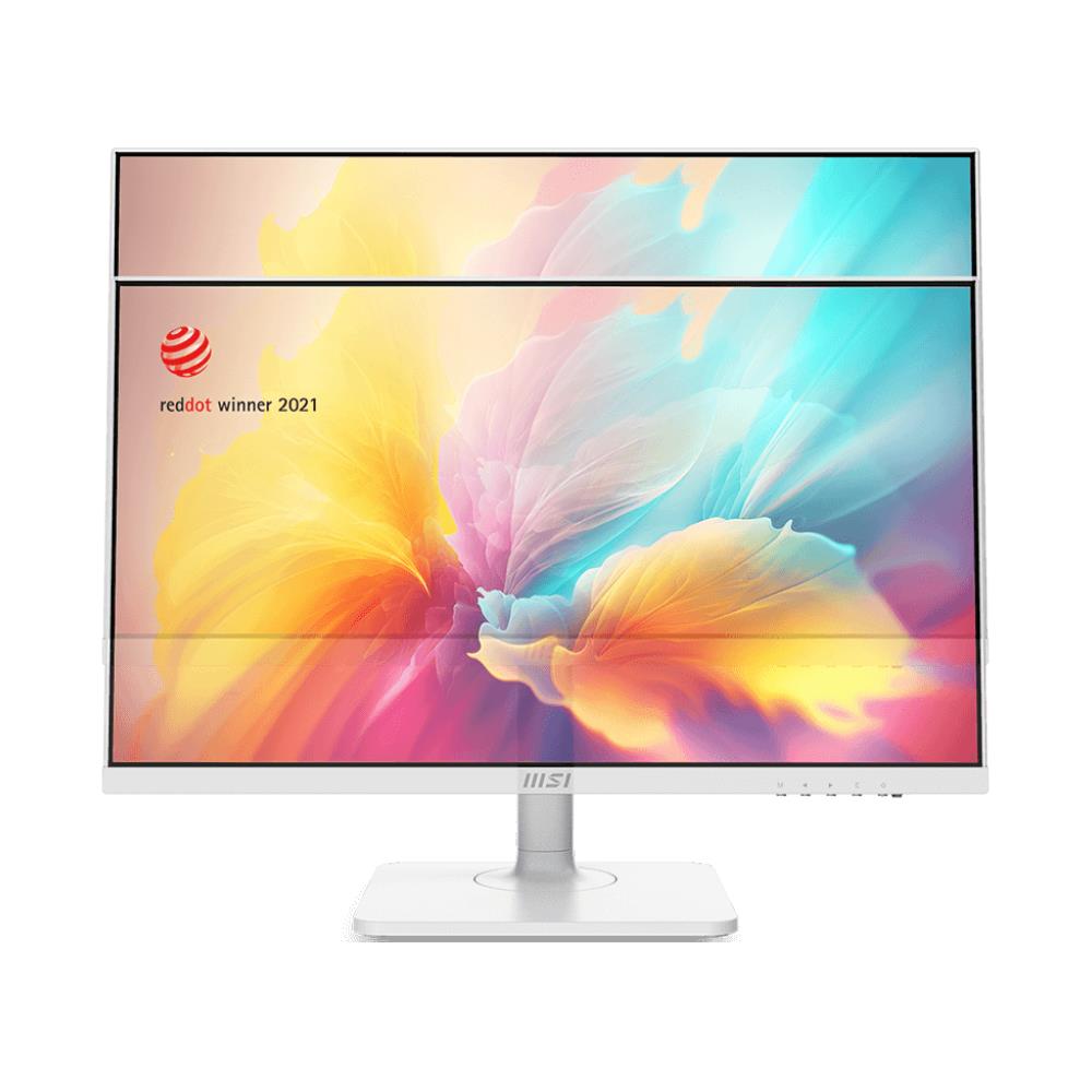 MSI 23.8" MODERN MD2412PW 100Hz 1ms Adaptive-Sync Pivot Type-C Beyaz FHD IPS Monitör