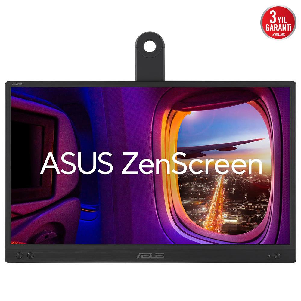 ASUS 15.6" ZenScreen MB166CR 60Hz 5ms GtG USB-C FHD IPS Taşınabilir Monitör