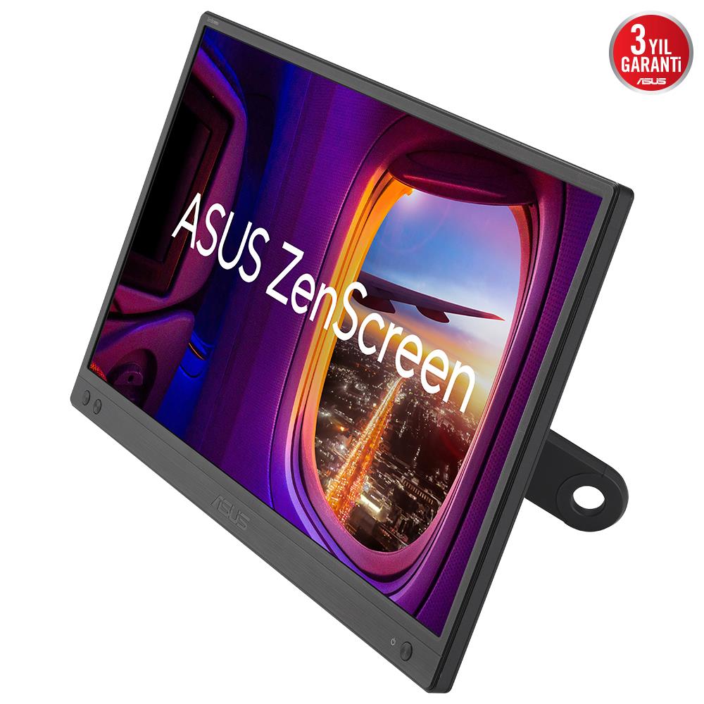 ASUS 15.6" ZenScreen MB166CR 60Hz 5ms GtG USB-C FHD IPS Taşınabilir Monitör