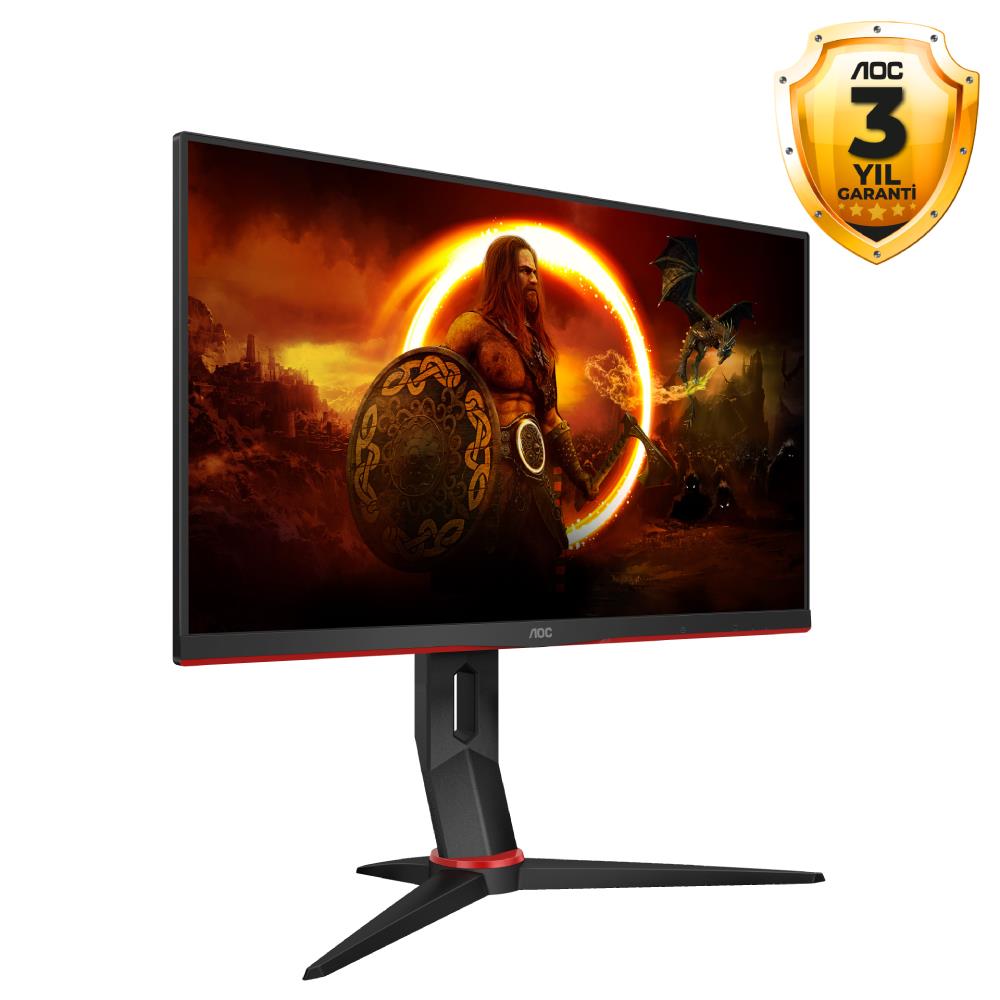 AOC 24G2ZU 23.8" 240Hz 0.5ms HDMI DP Freesync Premium G-Sync Pivot FHD IPS Gaming Monitör
