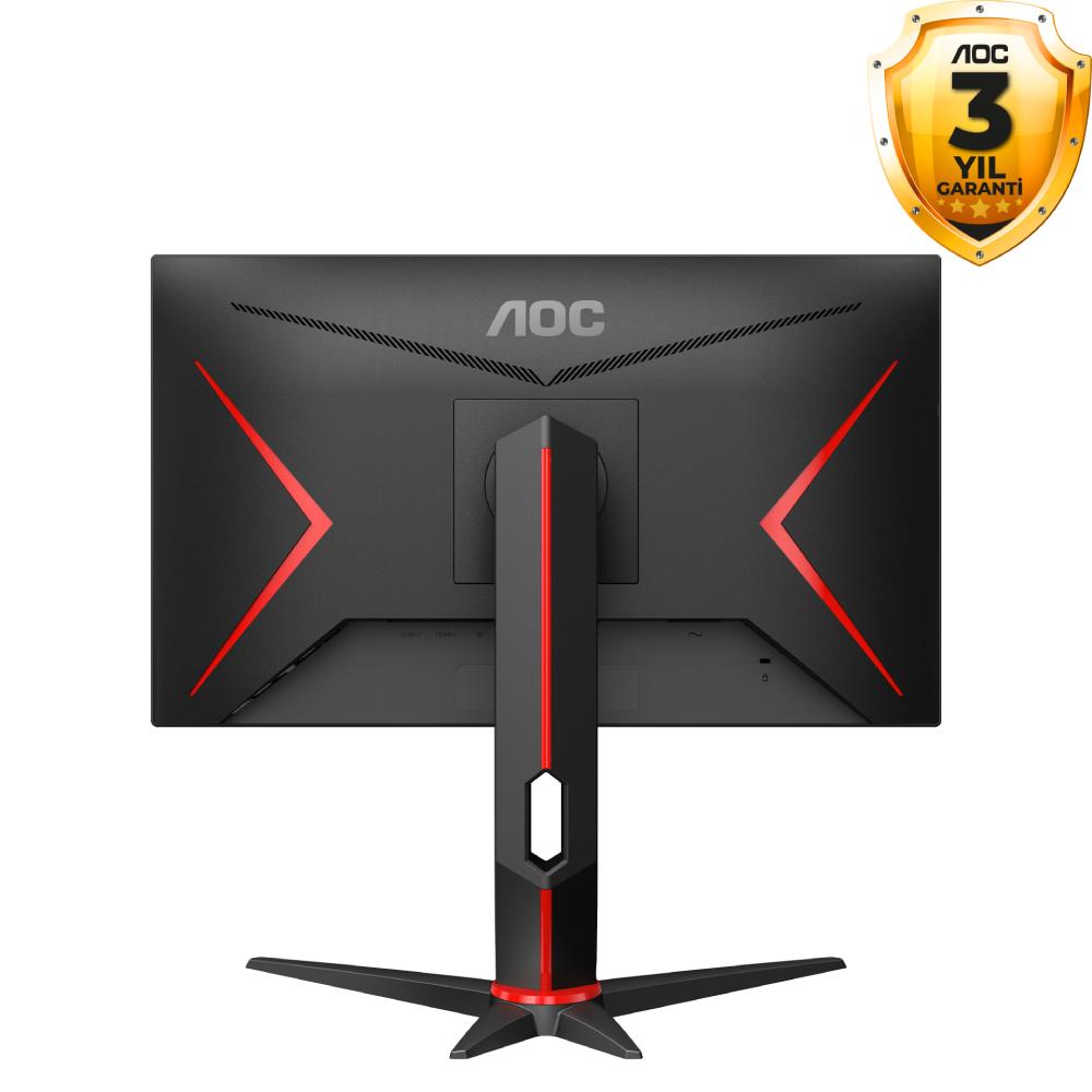 AOC 24G2ZU 23.8" 240Hz 0.5ms HDMI DP Freesync Premium G-Sync Pivot FHD IPS Gaming Monitör