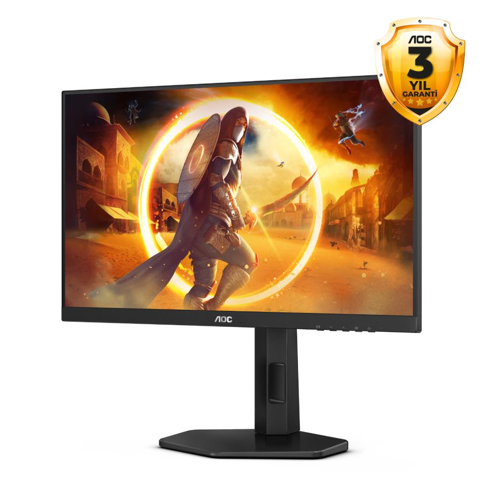 AOC 24G4X 23.8" 180Hz 0.5ms HDMI DP G-Sync AdaptiveSync Pivot HDR10 FHD Fast IPS Gaming Monitör