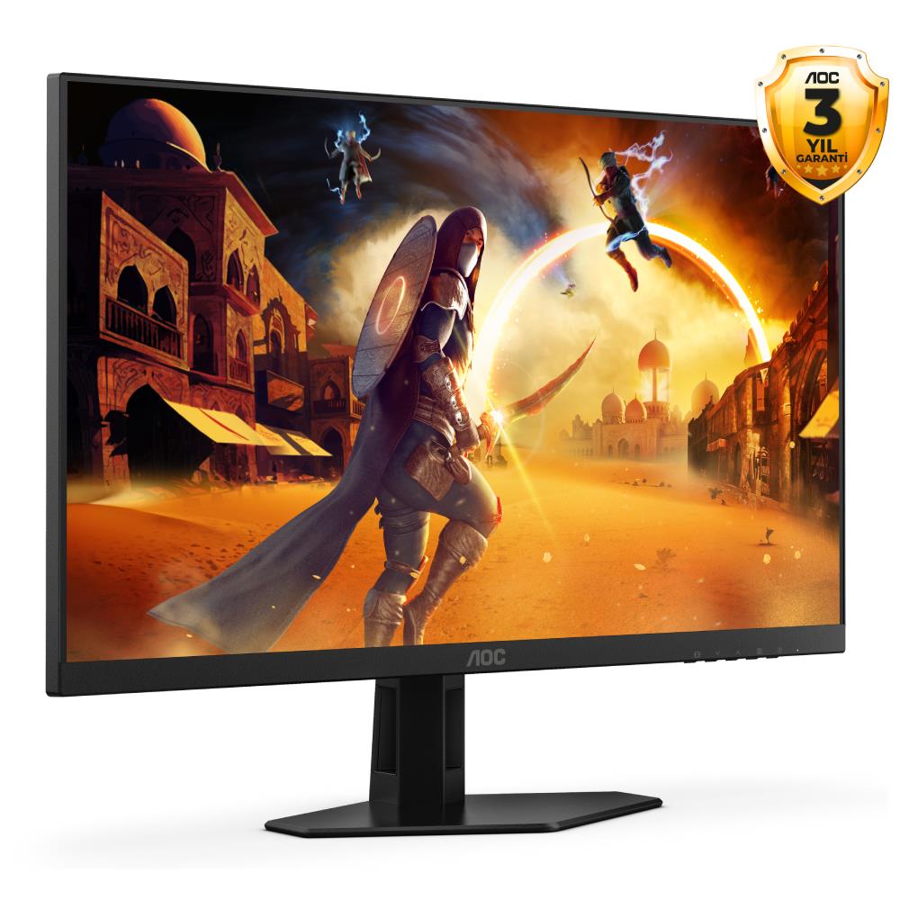 AOC 27G4XE 27" 180Hz 0.5ms HDMI DP Adaptive Sync HDR10 FHD Fast IPS Gaming Monitör