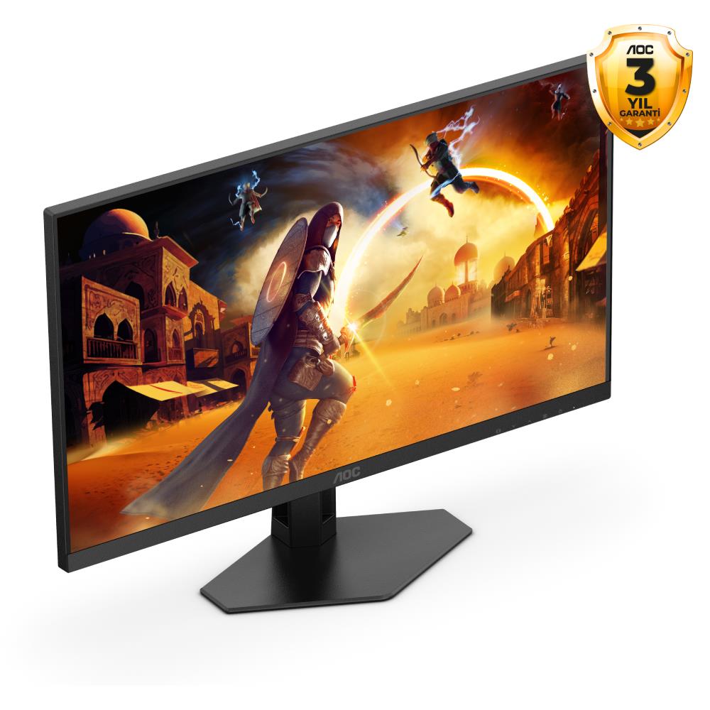 AOC 27G4XE 27" 180Hz 0.5ms HDMI DP Adaptive Sync HDR10 FHD Fast IPS Gaming Monitör