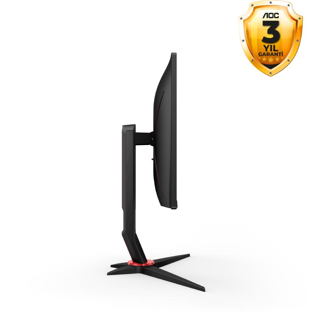AOC Q24G2A 23.8" 165Hz 1ms HDMI DP AdaptiveSync Pivot QHD IPS Gaming Monitör