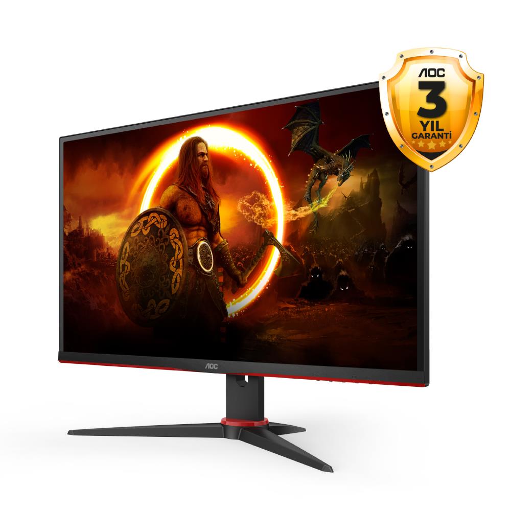 AOC 27" Q27G2E/BK 155Hz 1ms HDMI DP Freesync Premium Adaptive Sync QHD VA Gaming Monitör