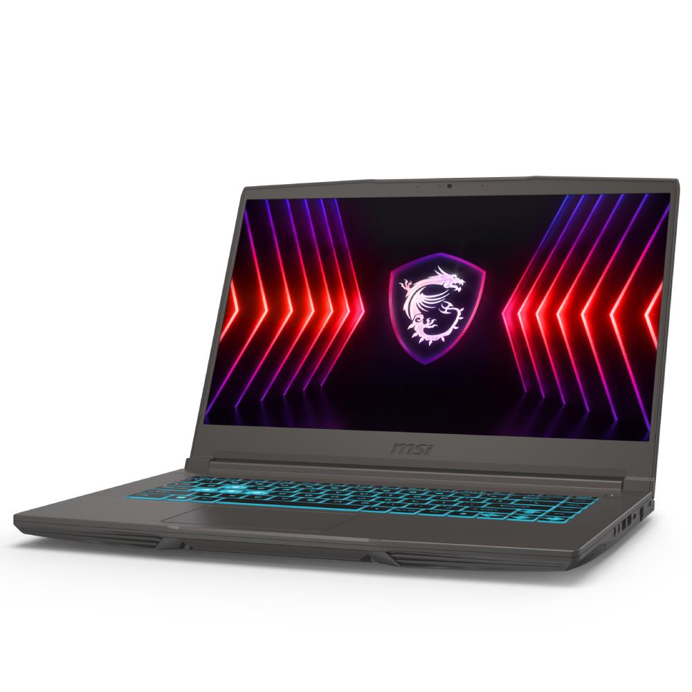 MSI THIN 15 B12VE-1625XTR i5-12450H 16GB DDR4 512GB SSD RTX4050 6GB 15.6" FHD 144Hz FreeDos Gaming Notebook