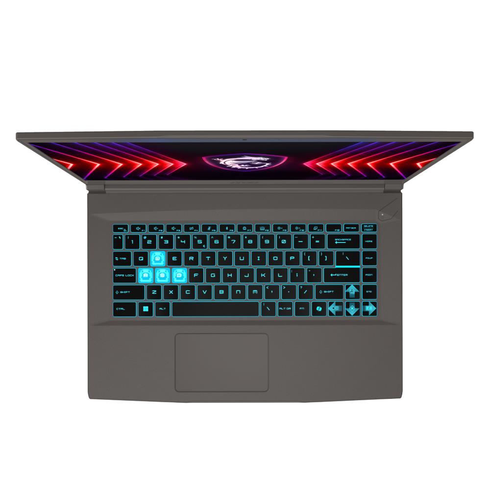 MSI THIN 15 B12VE-1625XTR i5-12450H 16GB DDR4 512GB SSD RTX4050 6GB 15.6" FHD 144Hz FreeDos Gaming Notebook