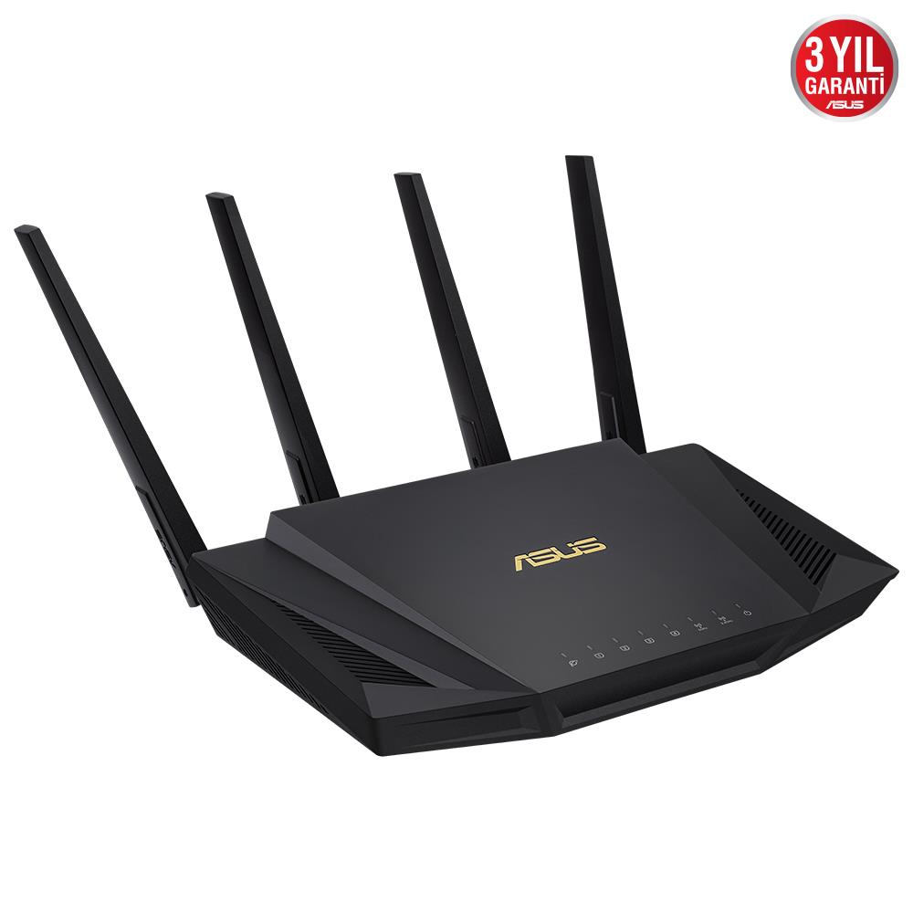 Asus RT-AX58U V2 WIFI6 Dual Band Gaming Torrent Bulut DLNA 4G VPN ...