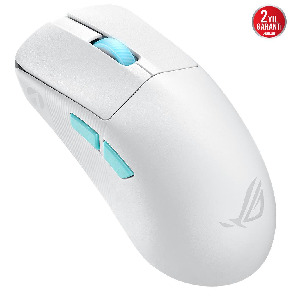 ASUS ROG HARPE ACE AIM LAB Edition Beyaz Kablosuz Gaming Mouse
