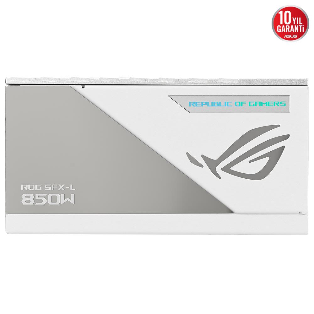 ASUS ROG LOKI SFX-L 850W 80+ Platinum ARGB ATX3.1 Gen 5.1 Full Modüler Beyaz 120mm Fanlı PSU