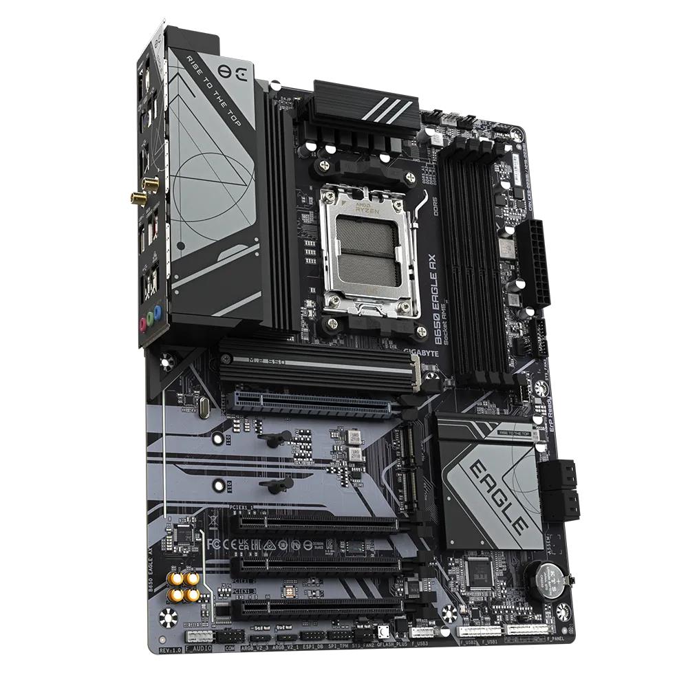 GIGABYTE B650 EAGLE AX 8000(OC) DDR5 Soket AM5 M.2 HDMI DP ATX Anakart