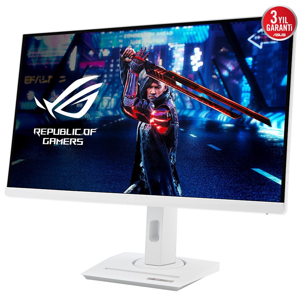 ASUS ROG Strix XG27ACS-W 27" 180Hz OC 1ms HDMI DP USB-C Adaptive-Sync Pivot HDR400 WQHD Fast IPS Beyaz Gaming Monitör