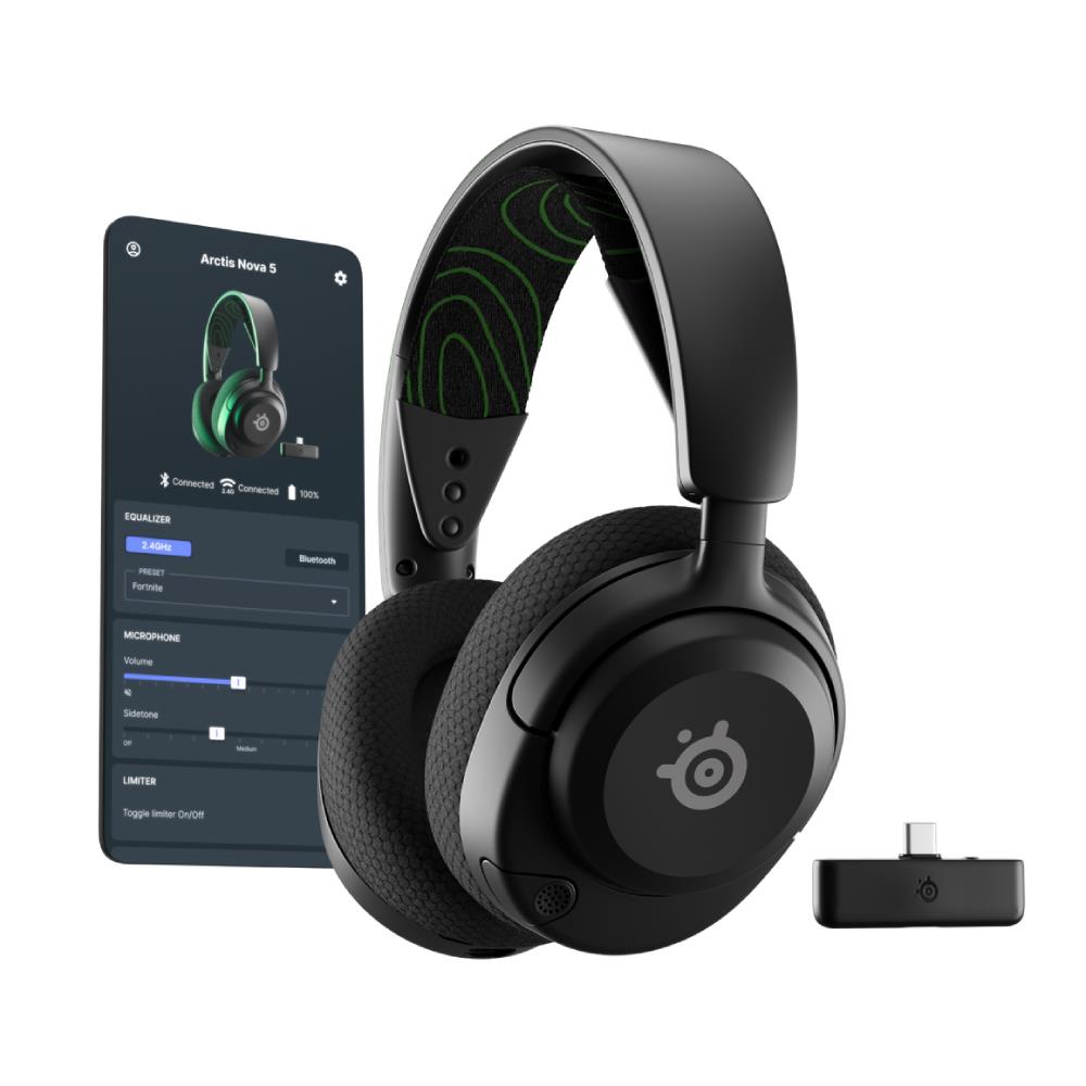 Steelseries Arctis Nova 5X Kablosuz Siyah Gaming Kulaklık