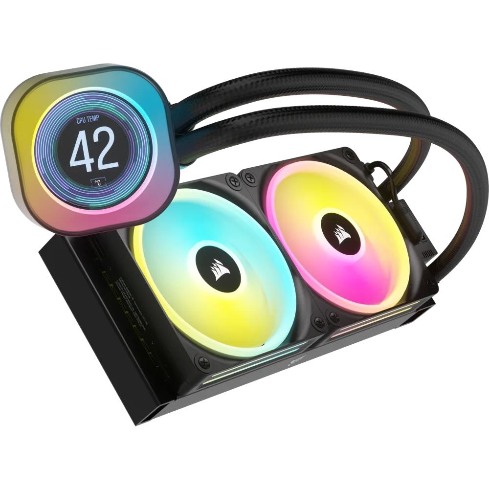 CORSAIR iCUE LINK H100i 2.1" IPS LCD 240mm Sıvı Soğutucu