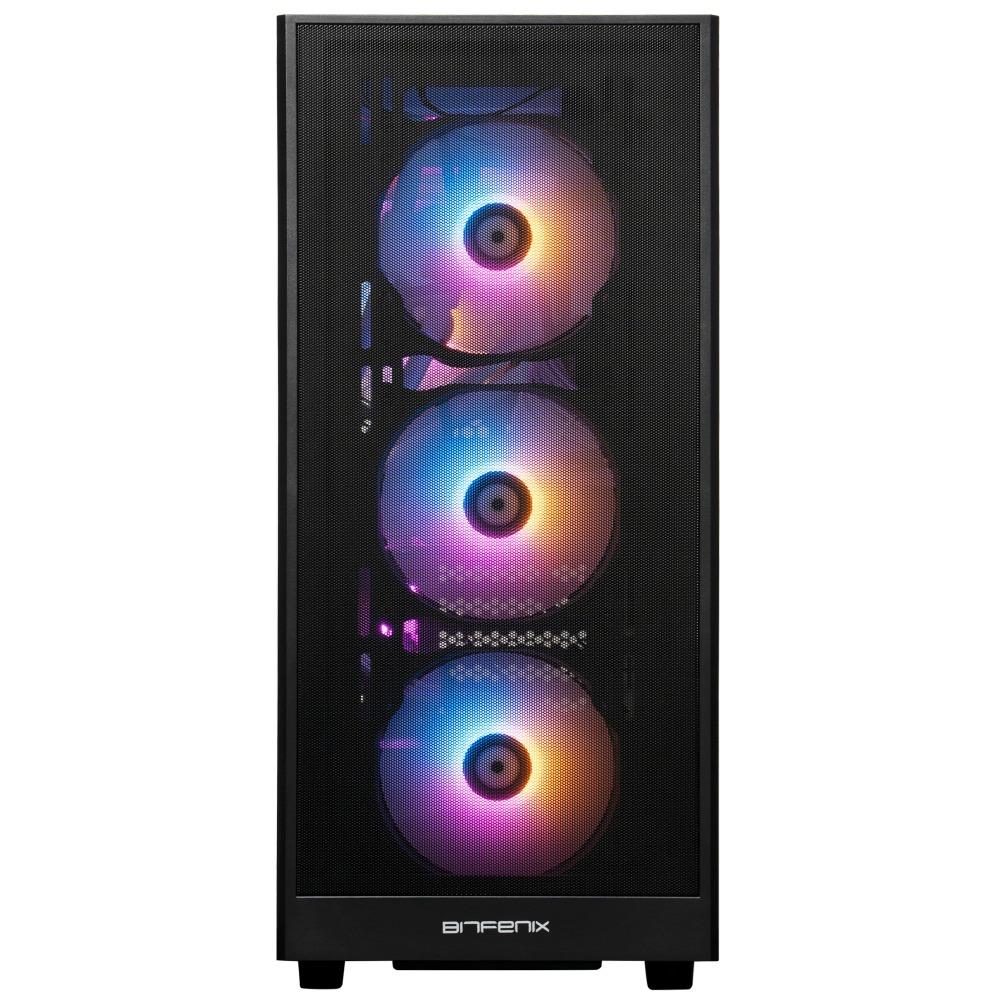 BitFenix GRAFI 750W 80+ Bronze FRGB USB 3.0 Mesh ATX Mid Tower Siyah Kasa