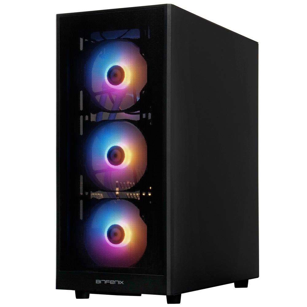 BitFenix GRAFI 750W 80+ Bronze FRGB USB 3.0 Mesh ATX Mid Tower Siyah Kasa