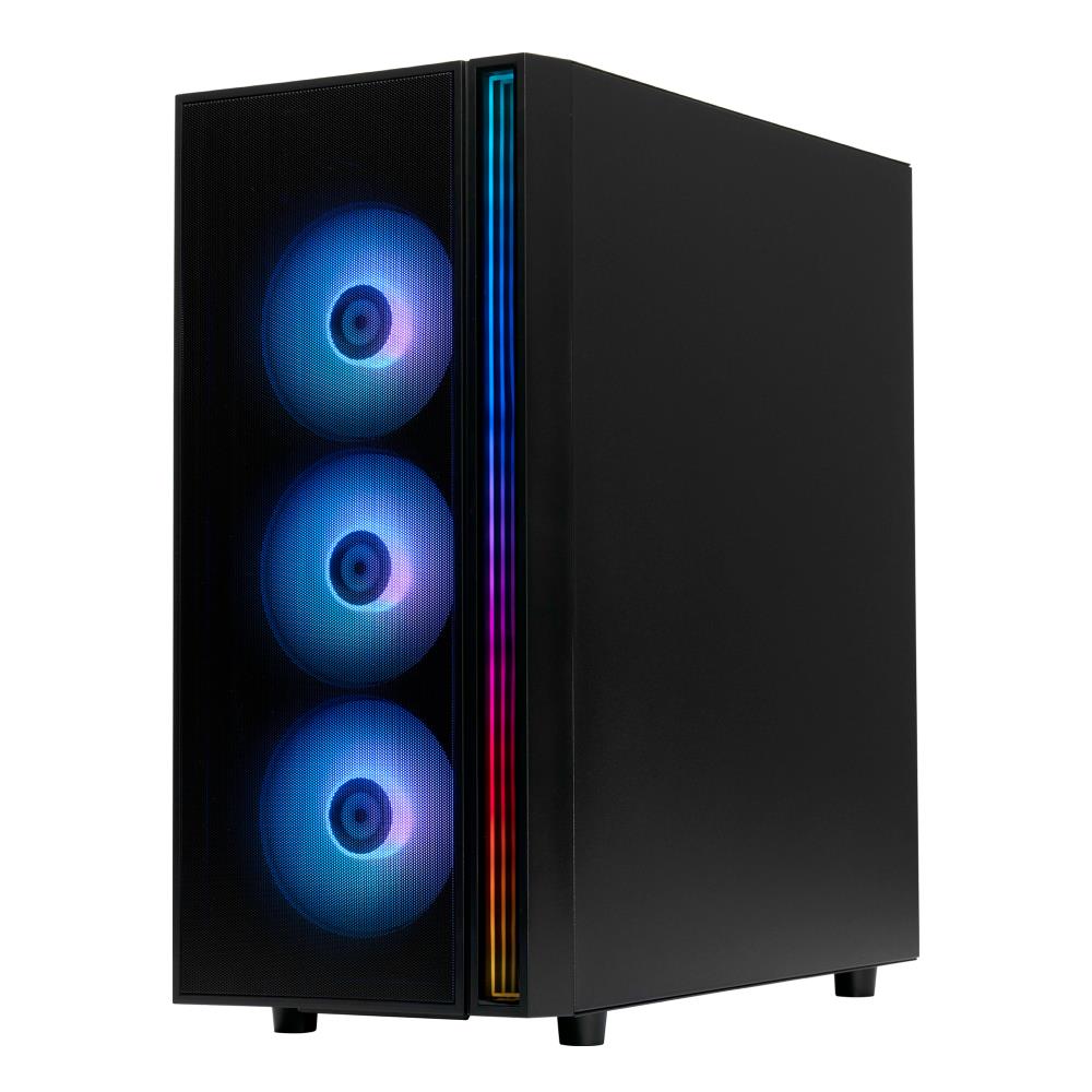 BitFenix FANG 750W 80+ Bronze Tempered Glass USB 3.0 Mesh ARGB Fan Kontrolcülü ATX Siyah Kasa
